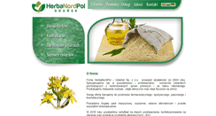 Desktop Screenshot of herbanordpol.pl