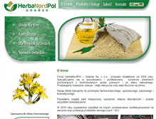 Tablet Screenshot of herbanordpol.pl